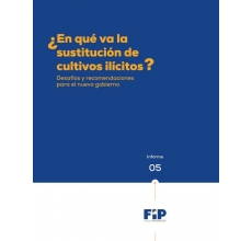 ¿En qué va la sustitución de cultivos ilícitos?